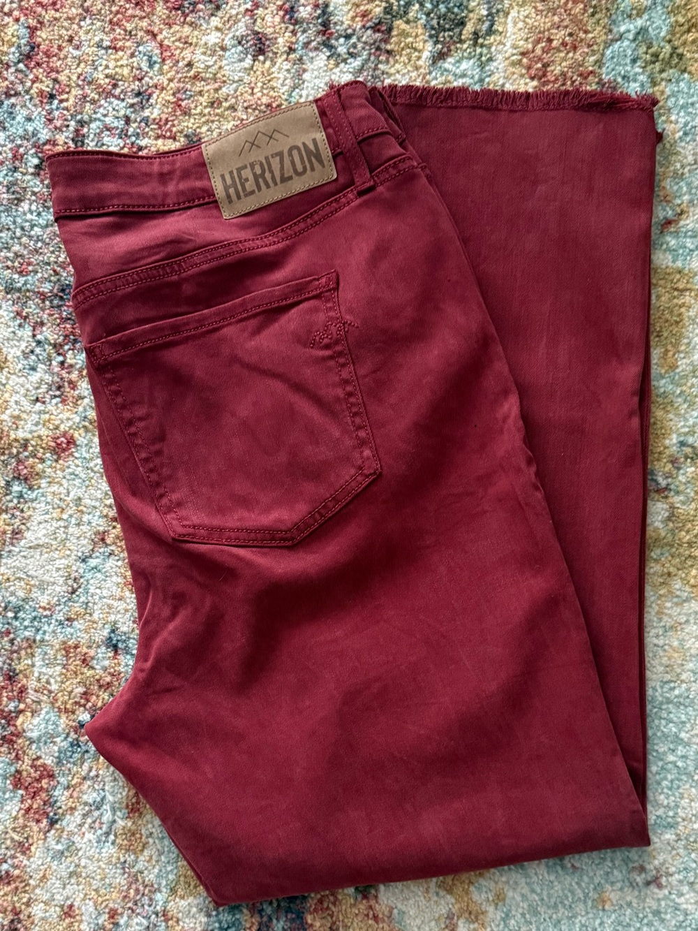 Herizon Rust Colored Tencil Jeans